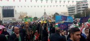 ببینید | حضور کارکنان اداره کل راه و شهرسازی استان البرز در مراسم راهپیمایی یوم الله 13 آبان