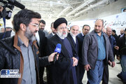 ببینید| فرودگاه شهدای سقز با حضور رئیس جمهوری و وزیر راه و شهرسازی افتتاح شد