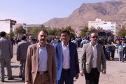 ببینید| حضور پرشور کارکنان اداره کل راهداری لرستان در راهپیمایی ۱۳ آبان ماه