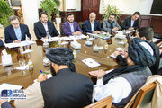 ببینید| دیدار وزیر راه و شهرسازی با وزیر ترانسپورت افغانستان