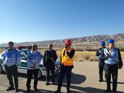 مانور اضطراری عملیات زمستانی فرودگاه ایلام