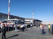 مانور اضطراری عملیات زمستانی فرودگاه ایلام