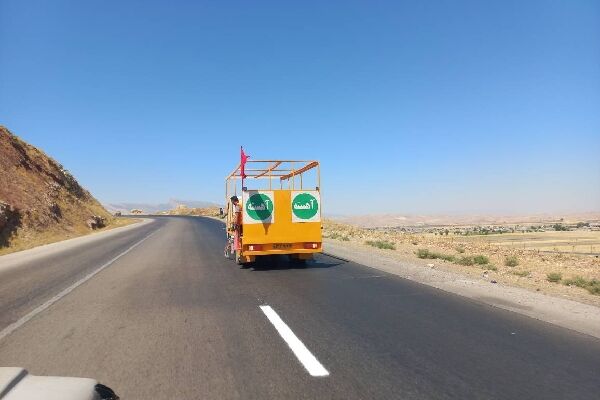 خط کشی ۱۹۵ کیلومتر از محورهای مواصلاتی شهرستان بروجرد خط کشی