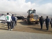 ببینید | رفع تصرف اراضی ملی به مساحت 11 هکتار در جاده آتشگاه برغان