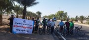 ببینید | برگزاری تور دوچرخه سواری یزد_بافق_بهاباد