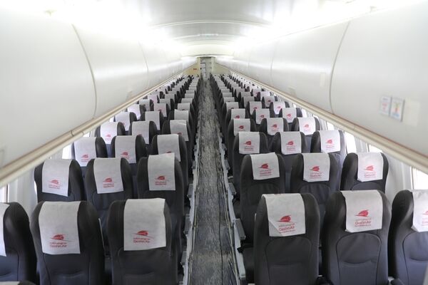 الحاق یک فروند هواپیمای آرجی ۱۰۰ به ناوگان شرکت هواپیمایی قشم قشم