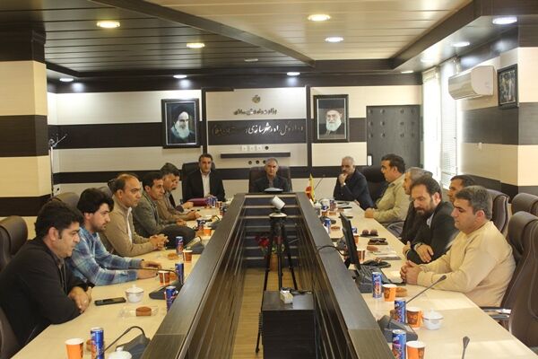 تجلیل از پیمانکاران و مشاورین راه سازی اربعین محور ایلام- مهران مراسم تجلیل از پیمانکاران اربعین ایلام.JPG