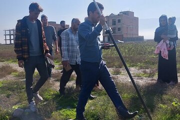آماده سازی و تحویل زمین به مشمولین قانون جوانی جمعیت در بندر ترکمن