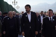افتتاح نمایشگاه "ایران پروژه" در عشق آباد و بازدید از آن با حضور وزیر راه و شهرسازی  و معاون رییس کابینه وزرا و وزیر خارجه امور ترکمنستان