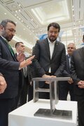 افتتاح نمایشگاه "ایران پروژه" در عشق آباد و بازدید از آن با حضور وزیر راه و شهرسازی  و معاون رییس کابینه وزرا و وزیر خارجه امور ترکمنستان