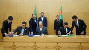 ببینید | نشست اختتامیه کمیسیون مشترک ایران و ترکمنستان و امضای اسناد همکاری