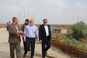 ببینید| بازدید استاندار و مدیرکل راه و شهرسازی خوزستان از پروژه های راهسازی محور تردد زوار اربعین