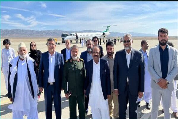 برقراری پروازهای مسافری در فرودگاه شهدای سراوان سراوان