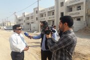 ببینید| برگزاری تور خبری بازدید خبرنگاران صدا و سیما از پروژه های طرح نهضت ملی مسکن در خوزستان
