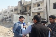ببینید| برگزاری تور خبری بازدید خبرنگاران صدا و سیما از پروژه های طرح نهضت ملی مسکن در خوزستان