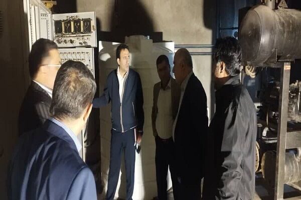 بازدید شبانه مدیرکل تجهیزات و سامانههای فرودگاهی از فرودگاه شهدای بم  بازدید