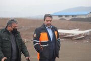 گزارش تصویری معاون راهداری در آذربایجان غربی