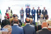 ببینید | مراسم روز ملی امارات متحده عربی با حضور وزیر راه و شهرسازی