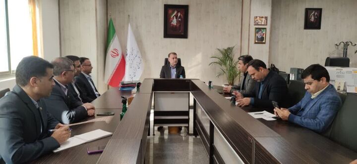 مدیر امور شعب بانک مسکن استان با مدیر کل راه و شهرسازی استان خراسان شمالی دیدار کرد دیدار مدیر شعب بانک مسکن با مدیرکل راه و شهرسازی خراسان شمالی