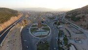 افتتاحیه زیر گذر ارغوان ورودی شهر ایلام