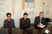 جلسه بررسی تاسیسات زیربنایی پروژه های نهضت ملی مسکن در کوی زنگان - زنجان