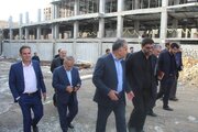 بازدید هیأت اعزامی وزارت راه و شهرسازی از زمین محل احداث و پروژه های نهضت ملی مسکن استان ایلام