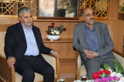 دیدار مدیران بانک مسکن و ثبت احوال استان با سرپرست جدید اداره کل راه و شهرسازی چهارمحال و بختیاری