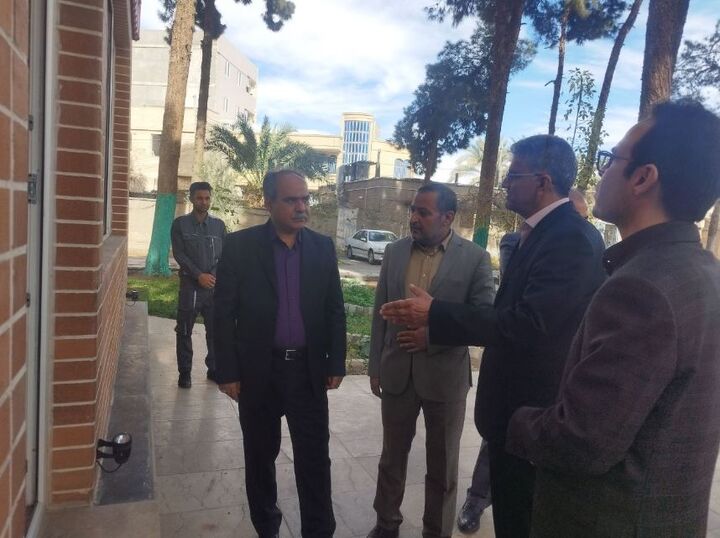 بازدید رئیس سازمان مدیریت و برنامه ریزی سیستان و بلوچستان از اداره کل راه و شهرسازی استان