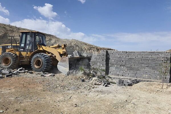 ویدیو| قلع و قمع ۲۵ فقره ساخت و ساز غیر مجاز در جابان دماوند