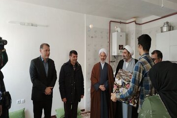 تحویل پروژه خیرین مسکن ساز در خراسان شمالی