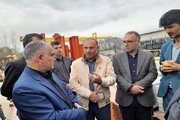 گیلان- بازدید مدیرکل راه وشهرسازی استان از مراحل ساخت قطعات فلزی عرشه پل