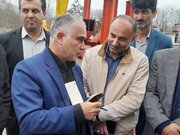گیلان- بازدید مدیرکل راه وشهرسازی استان از مراحل ساخت قطعات فلزی عرشه پل