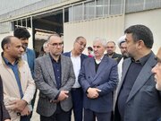 گیلان- بازدید مدیرکل راه وشهرسازی استان از مراحل ساخت قطعات فلزی عرشه پل