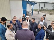 گیلان- بازدید مدیرکل راه وشهرسازی استان از مراحل ساخت قطعات فلزی عرشه پل