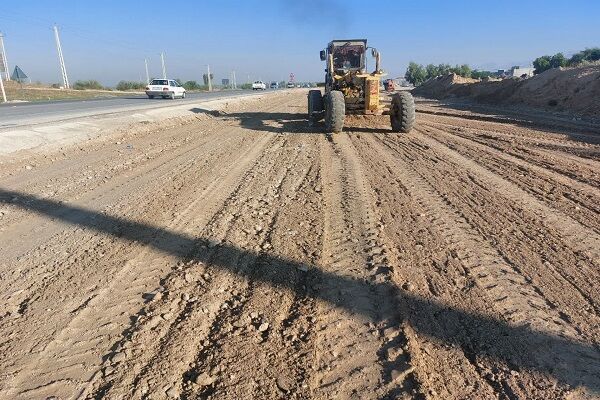 بازدید از عملیات اجرایی احداث بزرگراه اهرم - برازجان