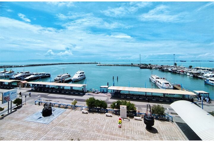 بهرهبرداری از ۵ فروند اسکلهگردشگری درسفر رئیس جمهور به هرمزگان اسکله گردشگری