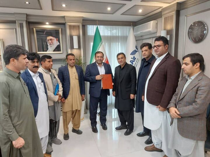 دیدار مدیرعامل «هما» با نماینده مردم چابهار دیدار