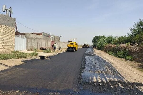 رشد ۶ برابری آسفالت معابر خاکی شهری گلستان در دولت سیزدهم  راه و شهرسازی گلستان