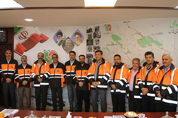 دیدار اعضای شورای مدیران راه و شهرسازی استان فارس با مسئولان بخش راهداری حمل و نقل جاده‌ای فارس