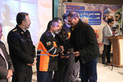 برگزاری آیین گرامیداشت هفته حمل ونقل، رانندگان و راهداری در استان فارس