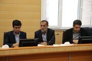 جلسه پیگیری جابجایی ساکنین کوی فلسطین زنجان