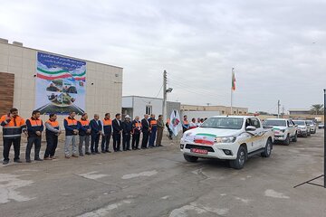 رژه خودرویی راهداری بوشهر