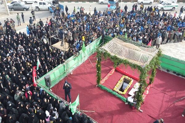 پیکر مطهر شهید گمنام در بینالود آرام گرفت اداره کل راه و شهرسازی خراسان رضوی