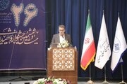 ببينيد | تقدیر از اداره کل راهداری و حمل و نقل جاده ای استان اصفهان در جشنواره شهید رجایی