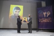 ببينيد | تقدیر از اداره کل راهداری و حمل و نقل جاده ای استان اصفهان در جشنواره شهید رجایی