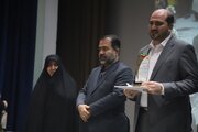ببينيد | تقدیر از اداره کل راهداری و حمل و نقل جاده ای استان اصفهان در جشنواره شهید رجایی