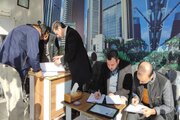 اولین گشت مشترک کنترل و بازرسی از مشاورین املاک شهر بجنورد خراسان شمالی