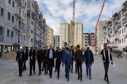 بازدید معاون وزیر راه و شهرسازی از پروژه های نهضت ملی مسکن شهر بجنورد در خراسان شمالی