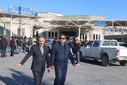 گزارش تصویری - بازدید مدیر کل راهداری و حمل و نقل جاده ای آذربایجان غربی از پایانه مرزی بازرگان و گوربلاغ ترکیه