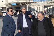 گزارش تصویری - بازدید مدیر کل راهداری و حمل و نقل جاده ای آذربایجان غربی از پایانه مرزی بازرگان و گوربلاغ ترکیه